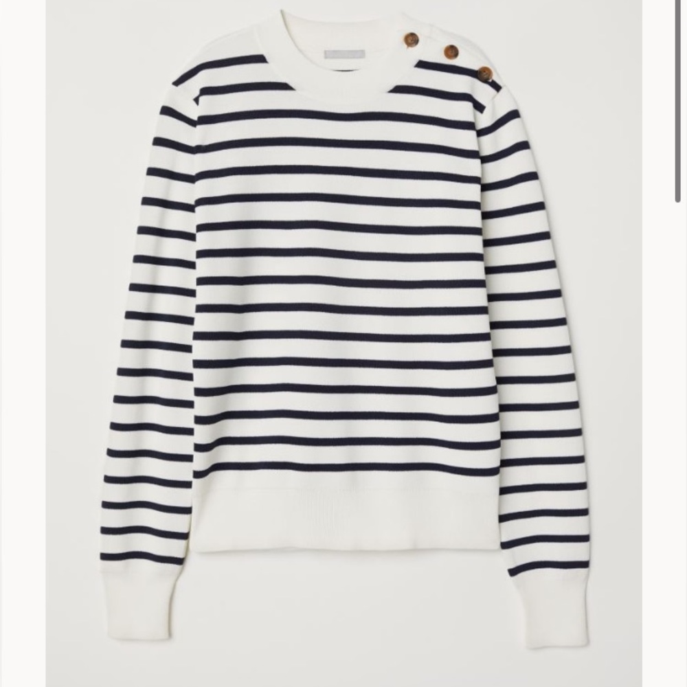 H&M Striped Sweater -size XL